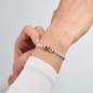 Preview: SAILBRACE Armband ROSÉ BIKE GREY BRAIDED