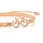 Preview: SAILBRACE Armband ROSÈ BIKE NUDE BRAIDED