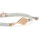 Preview: SAILBRACE Armband ROSÈ PADEL GREY BRAIDED