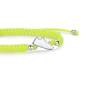 Preview: SAILBRACE Armband SILVER RUNNER NEON YELLOW BRAIDED