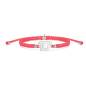 Preview: SAILBRACE Armband 10K NEON PINK BRAIDED
