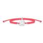 Preview: SAILBRACE Armband 21K NEON PINK BRAIDED