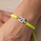 Preview: SAILBRACE Armband 21K NEON YELLOW BRAIDED