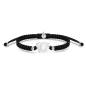 Preview: SAILBRACE Armband 10K BLACK BRAIDED