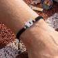 Preview: SAILBRACE Armband 10K BLACK BRAIDED