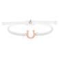 Preview: SAILBRACE Armband GRACE HORSE RIDER weiss-rosé