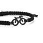 Preview: SAILBRACE Armband BLACK BIKE BRAIDED