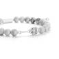 Preview: SAILBRACE Armband MARBLE TENNIS BEADED