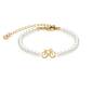 Preview: SAILBRACE Armband PEARL GOLD BIKE CHAIN
