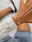 Preview: SAILBRACE Armband PEARL ROSÉ BIKE CHAIN
