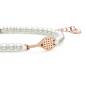 Preview: SAILBRACE Armband PEARL ROSÉ TENNIS CHAIN