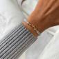 Preview: SAILBRACE Armband ROSÉ MOUNTAIN GREY BRAIDED