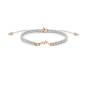 Preview: SAILBRACE Armband ROSÉ MOUNTAIN GREY BRAIDED