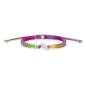 Preview: SAILBRACE Armband SILVER RUNNER CHROMATIC BRAIDED