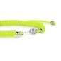 Preview: SAILBRACE Armband SILVER TENNIS NEON YELLOW BRAIDED