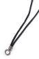 Preview: SchauTime SEIDENKETTE Black Sterling 88 cm