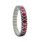Preview: urband LONDON Edelstahlzugarmband CELTIC Rot Silber Metallic - 10 mm