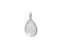 Preview: iXXXi Anhänger CHARM ROYAL STONE DROP WHITE silber