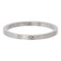 Preview: iXXXi Füllring HEARTBEAT silber - 2 mm