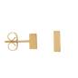 Preview: iXXXi Ohrstecker ABSTRACT RECTANGLE gold