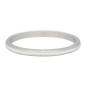 Preview: iXXXi Füllring LINE WHITE silber - 2 mm