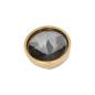 Preview: iXXXi Aufsatz TOP PART PYRAMID black Diamond Ø 6 mm gold