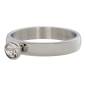 Preview: iXXXi Füllring 1 KRISTALL ZIRKONIA RING silber weiß - 4 mm