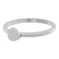 Preview: iXXXi Füllring SYMBOLRING HERZ silber - 2 mm