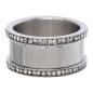 Preview: iXXXi BASISRING silber Zirkonia - 10 mm