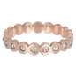 Preview: iXXXi Füllring BIG CIRCLE STONE rosé - 4 mm