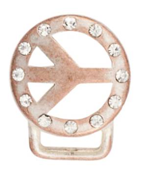 LUCA KAYZ Armbandschließe PEACE roségold