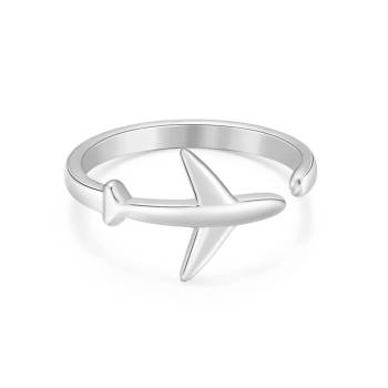 SAILBRACE Ring SILVER AIRPLANE