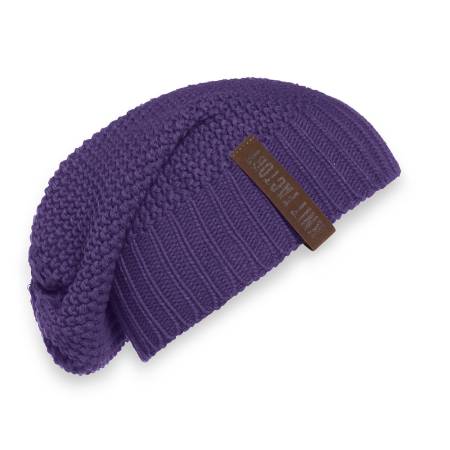 KNIT FACTORY Beanie COCO purple