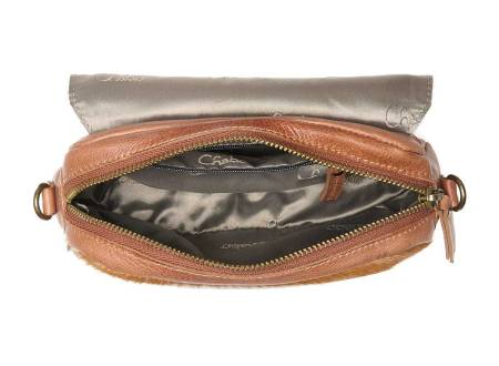 CHABO Handtasche RIO ROMY HAIR ON black white