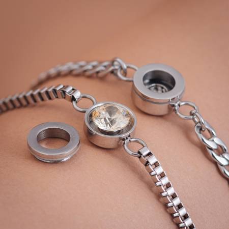 iXXXi Ohrstecker CREATIVE BASE silber