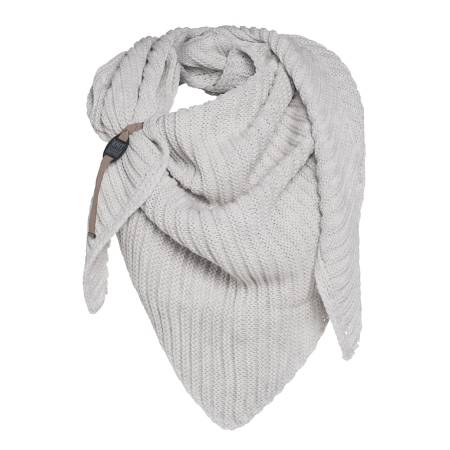 KNIT FACTORY Dreiecksschal DEMY beige