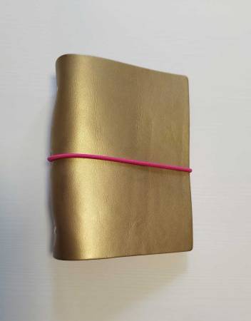 LUCA KAYZ Memo-Kalender DIN A6 Calvados gold Band pink