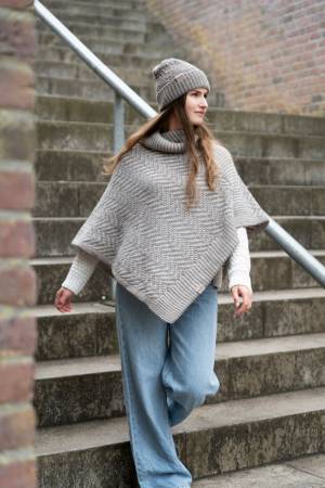 KNIT FACTORY Mütze HAZE beige