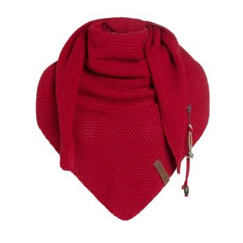 KNIT FACTORY Umhängetuch COCO bright red