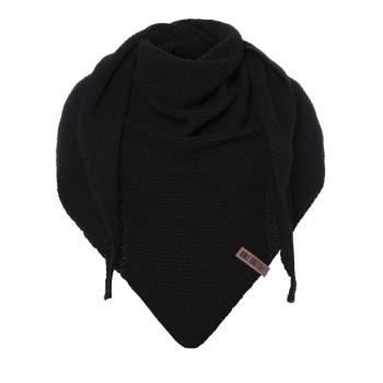 KNIT FACTORY Dreieckschal GINA schwarz