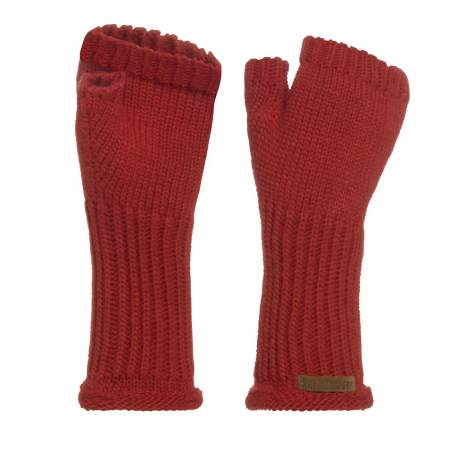 KNIT FACTORY Handstulpen CLEO baked apple