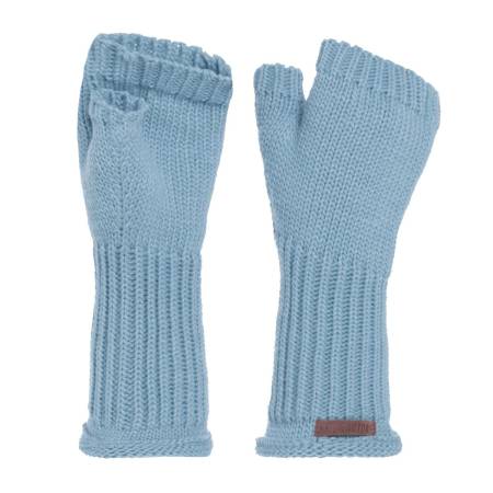 KNIT FACTORY Handstulpen CLEO celeste