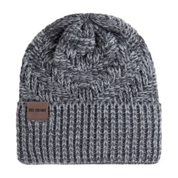 KNIT FACTORY Mütze SALLY anthrazit grau
