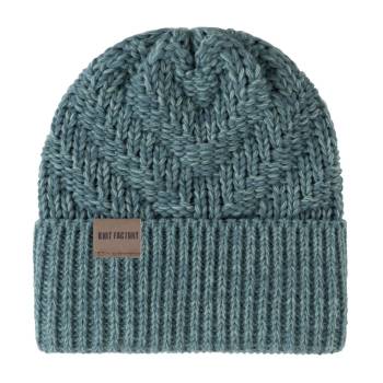 KNIT FACTORY Mütze SALLY laurel stone green