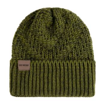 KNIT FACTORY Mütze SALLY moosgrün khaki