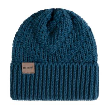 KNIT FACTORY Mütze SALLY petrol