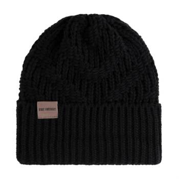 KNIT FACTORY Mütze SALLY schwarz
