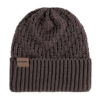 KNIT FACTORY Mütze SALLY taupe
