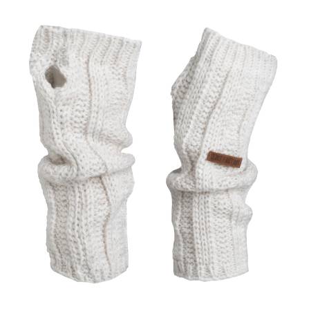 KNIT FACTORY Handstulpen NICA beige