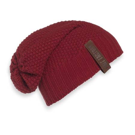 KNIT FACTORY Beanie COCO bordeaux